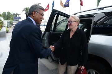British Deputy High Commissioner Sarah Mooney Visits NASTP