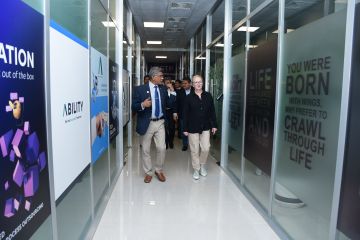 British Deputy High Commissioner Sarah Mooney Visits NASTP
