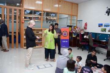 British Deputy High Commissioner Sarah Mooney Visits NASTP