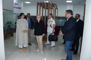 British Deputy High Commissioner Sarah Mooney Visits NASTP