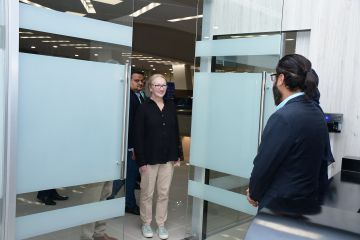 British Deputy High Commissioner Sarah Mooney Visits NASTP