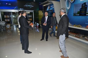 Vice Chancellor Air University Islamabad Visits NASTP
