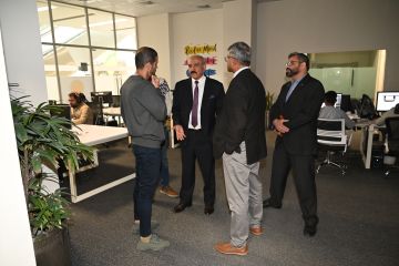 Vice Chancellor Air University Islamabad Visits NASTP