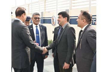 Syrian Ambassador Visits NASTP with Air Officer Commanding