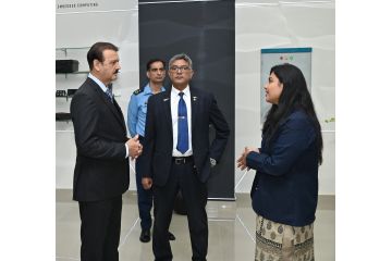 Syrian Ambassador Visits NASTP with Air Officer Commanding